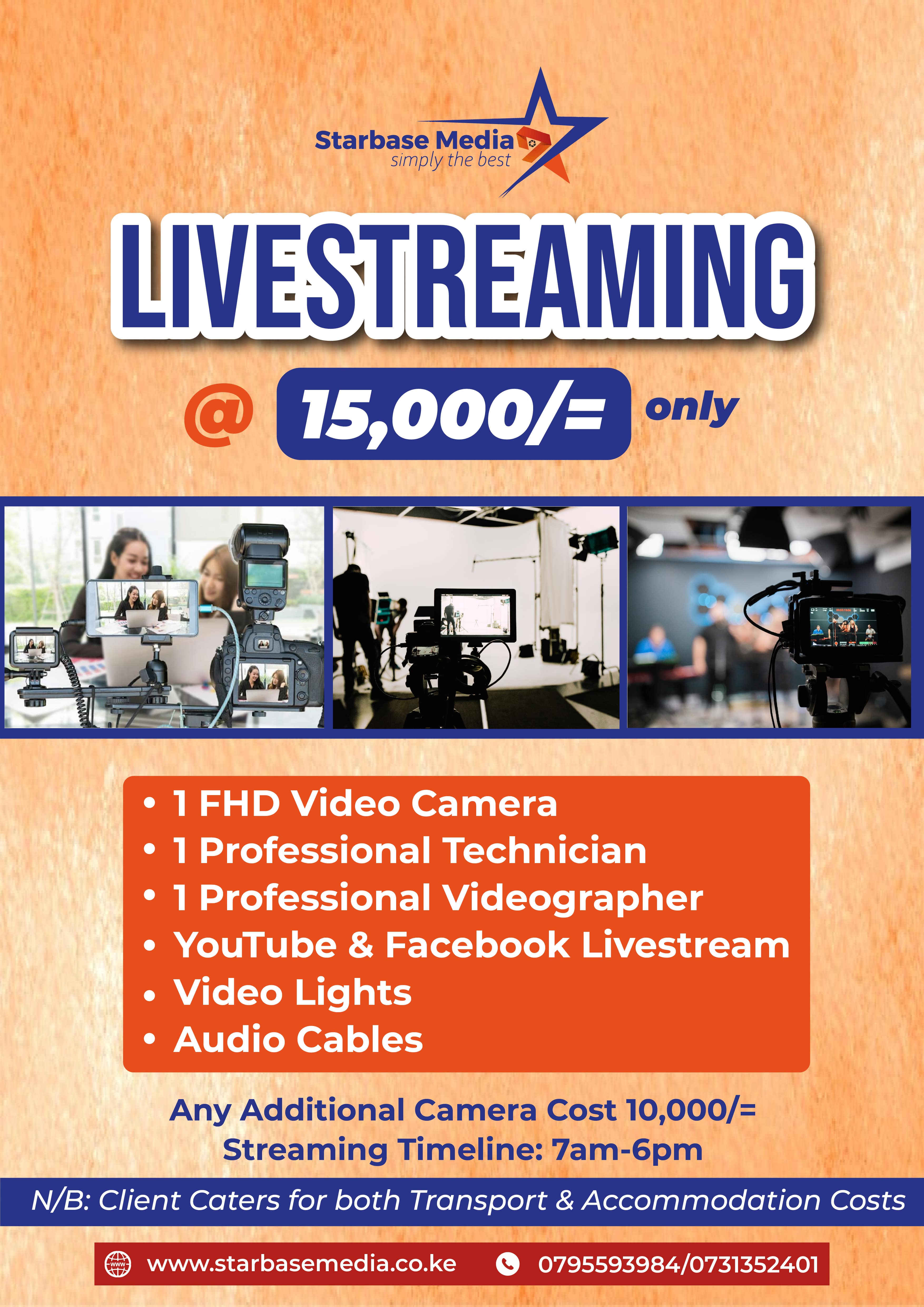 Livestream @ Ksh. 0.00